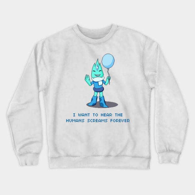 Larimar collector of the human screams Crewneck Sweatshirt by balmut